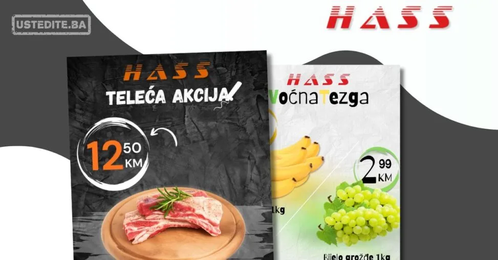 Hass komerc Zenica AKCIJA 30.7-2.8.2026.