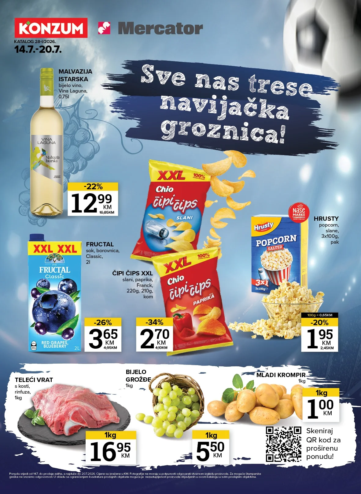 Konzum katalog 14-20.7.2026. - str. 1
