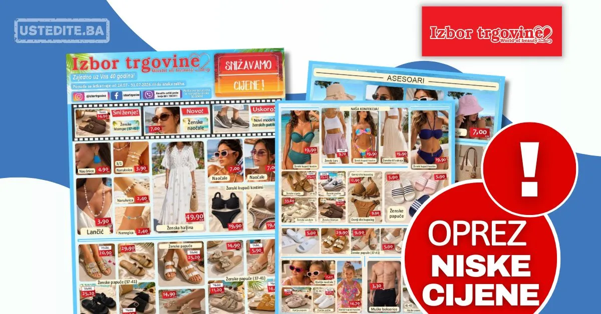 Izbor trgovine katalog 24-31.7.2026.