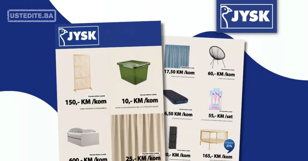 Jysk TRAJNO NISKE CIJENE