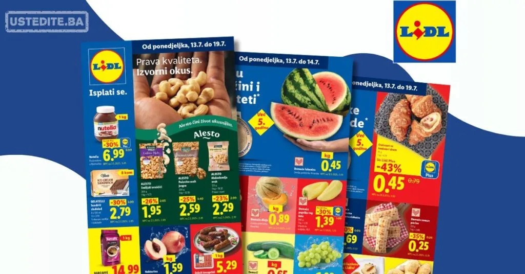 Lidl katalog HRVATSKA 13-19.7.2026.