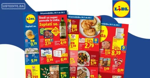 Lidl katalog HRVATSKA 20-26.7.2026.