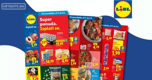 Lidl katalog HRVATSKA 27.7-2.8.2026.