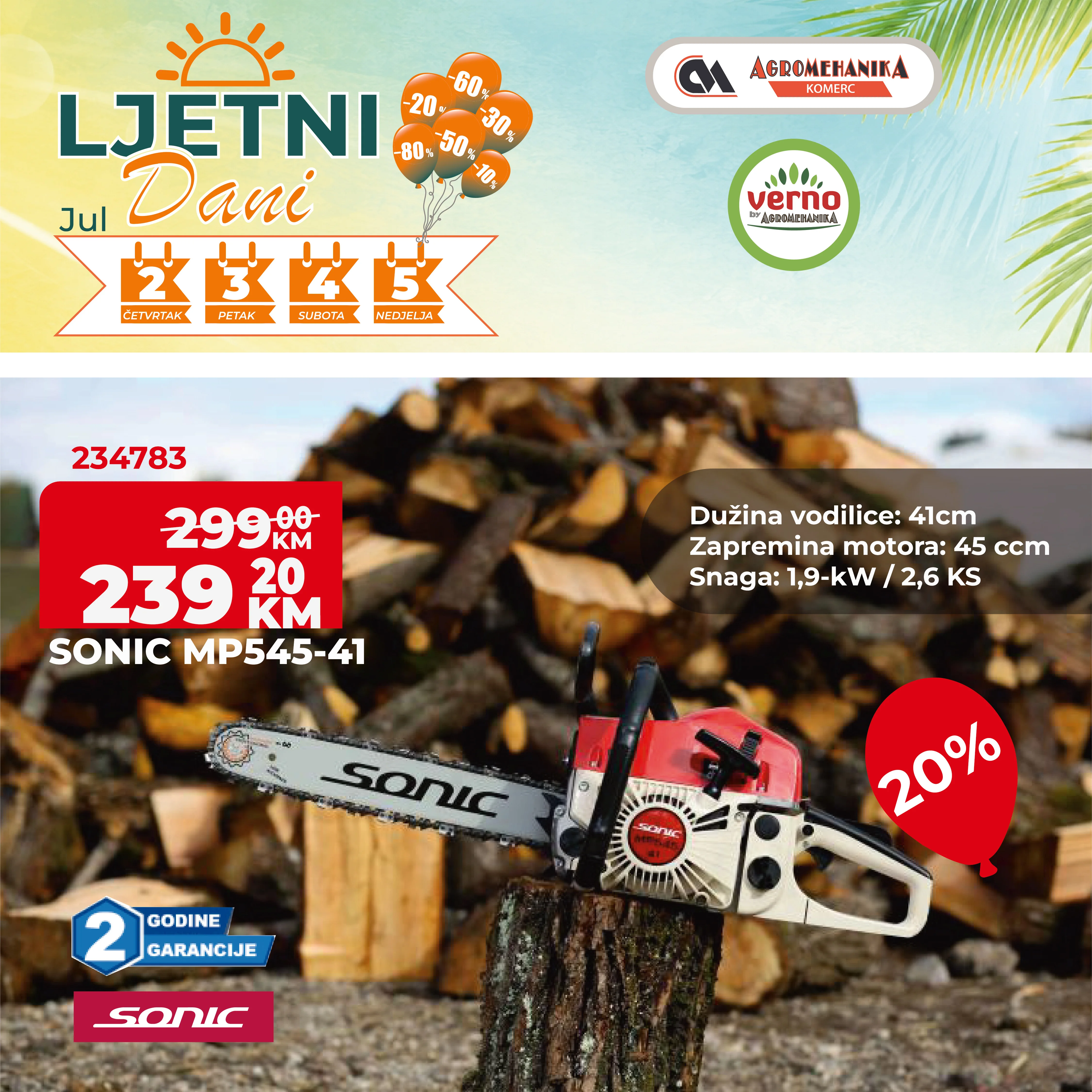 Verno by Agromehanika akcija LJETNI DANI 2-5.7.2026. - str. 6