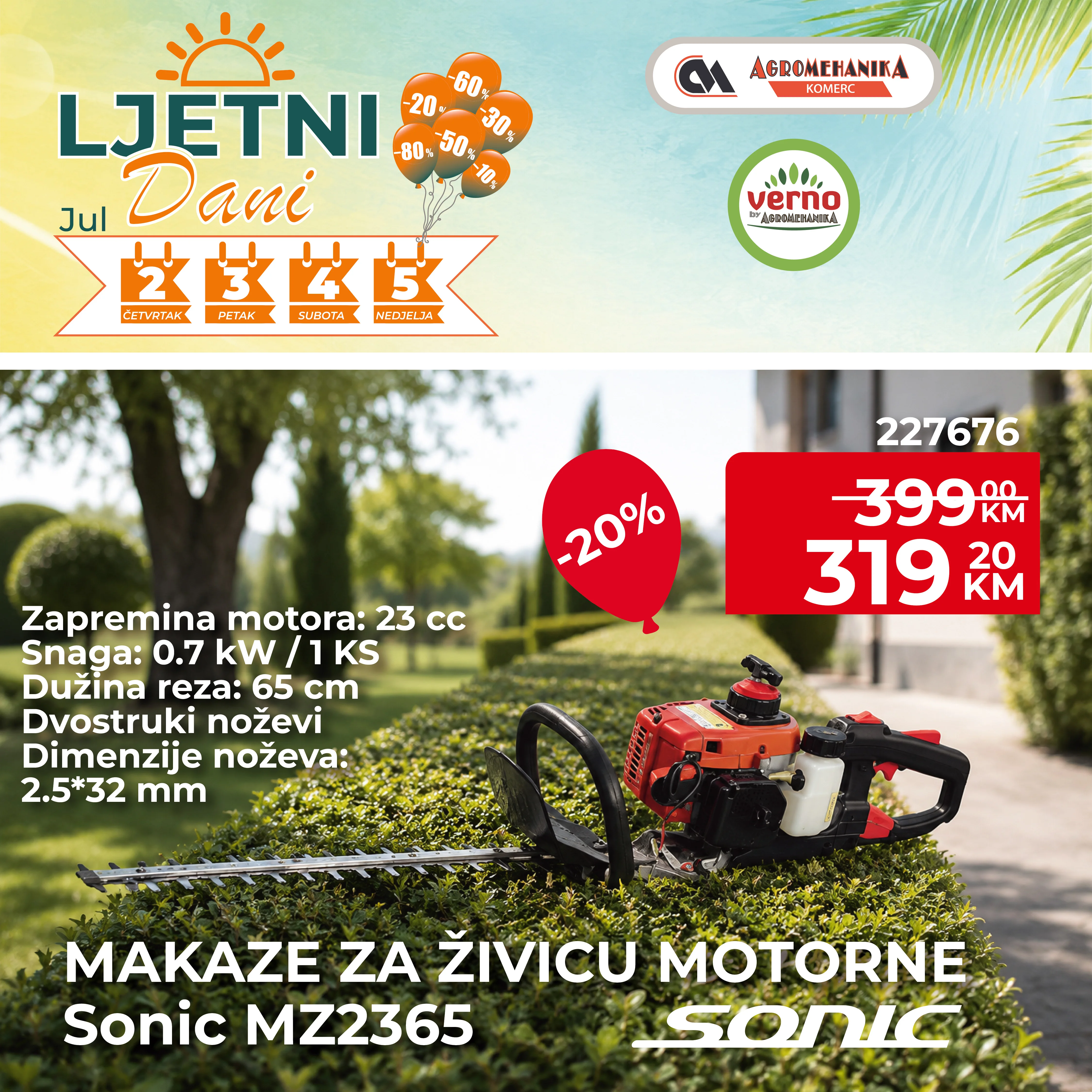 Verno by Agromehanika akcija LJETNI DANI 2-5.7.2026. - str. 7