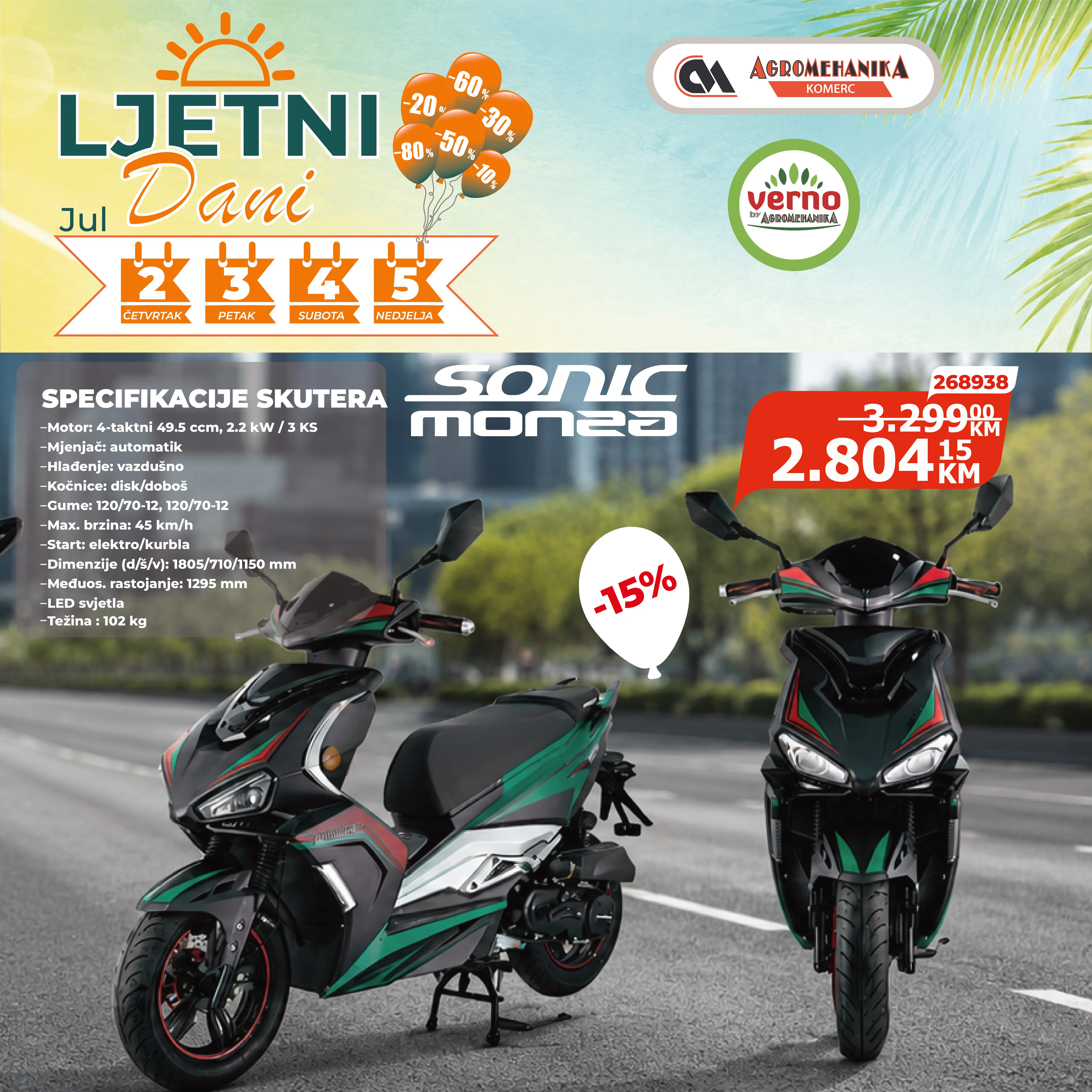 Verno by Agromehanika akcija LJETNI DANI 2-5.7.2026. - str. 9