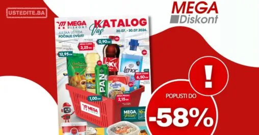 Mega Diskont katalog 20-30.7.20026.