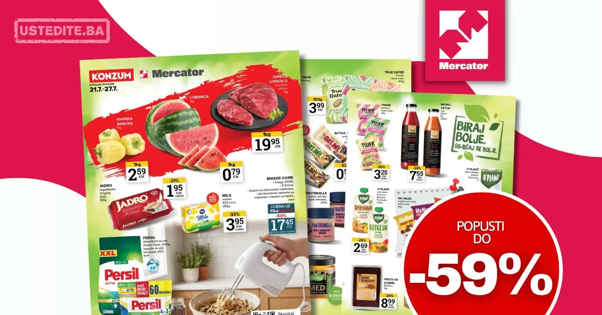 Mercator katalog 21-27.7.2026.