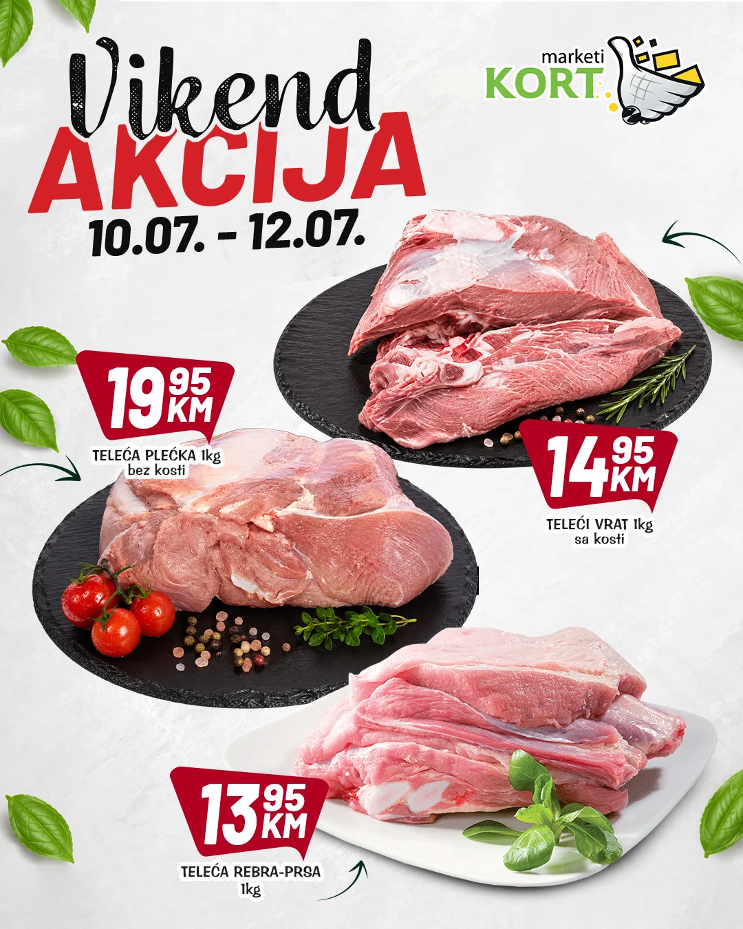 Kort vikend akcija 10-12.7.2026. - str. 1