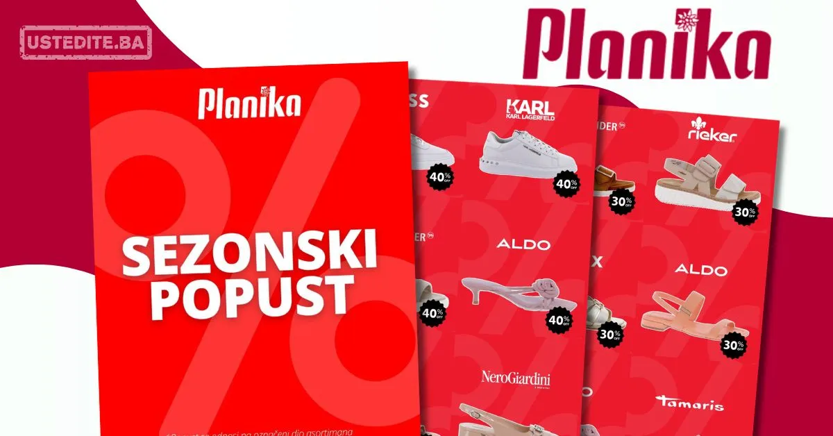 Planika DODATNI POPUST - ljeto 2026.