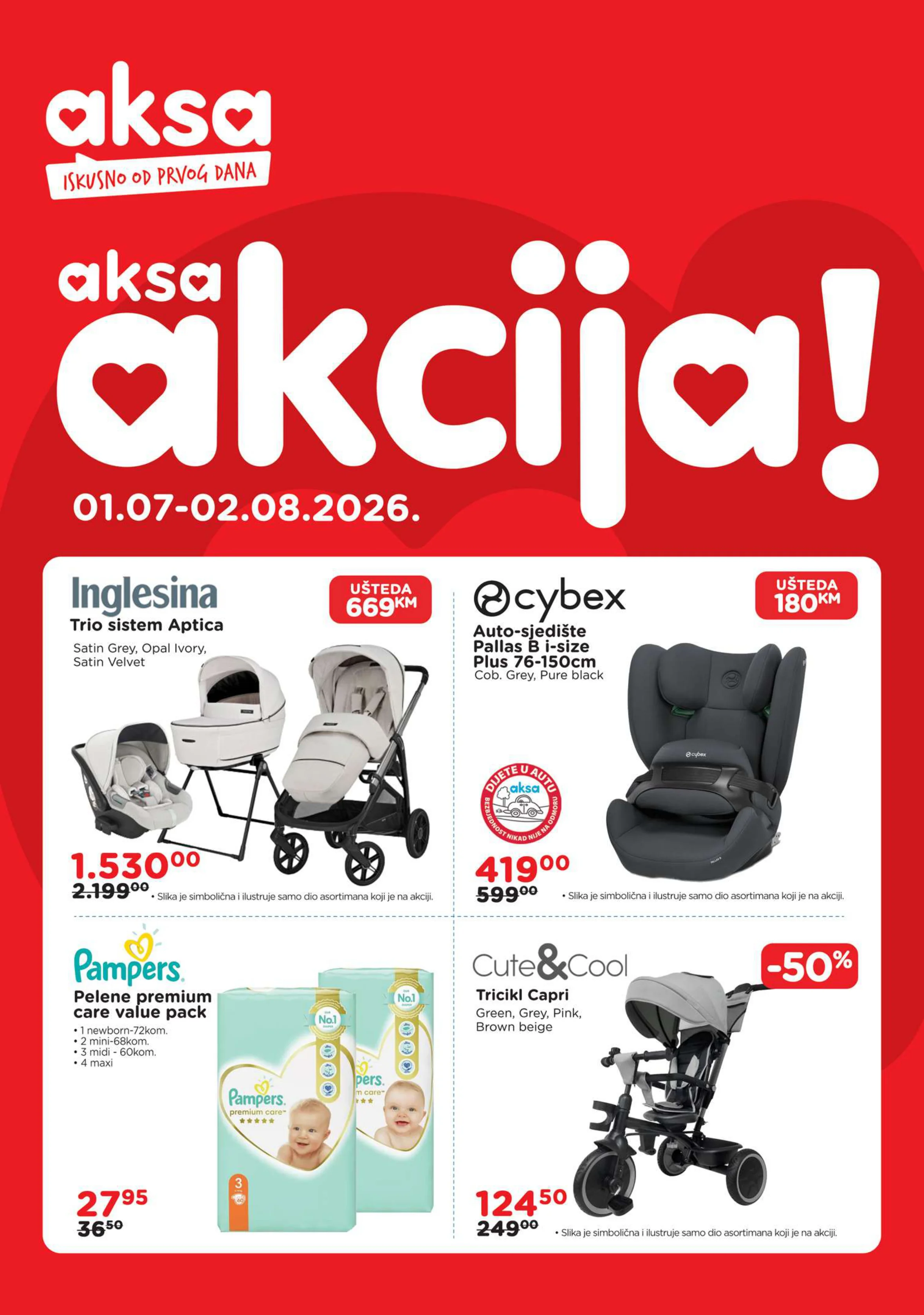 Aksa katalog 1-31.7.2026. - str. 1