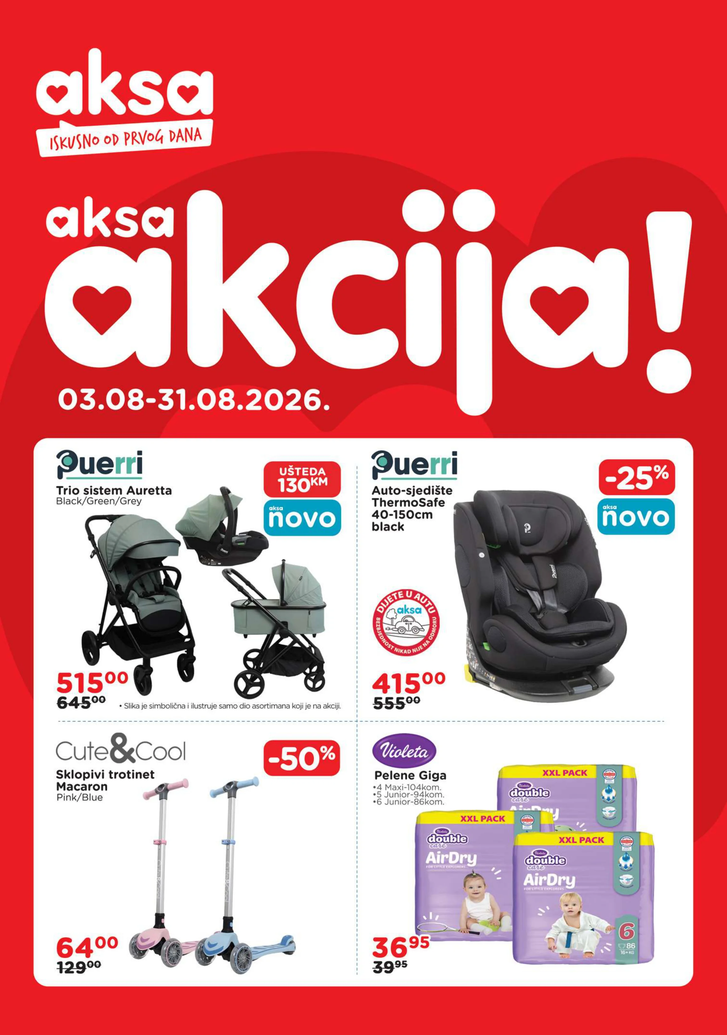 Aksa katalog 3-31.8.2026. - str. 1