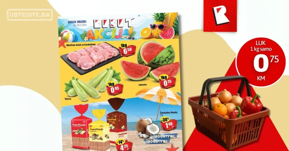 Robot akcija za početak sedmice 6-8.7.2026.