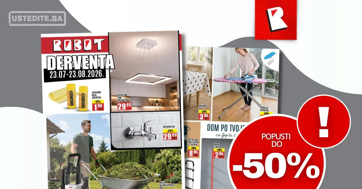 Robot katalog DERVENTA 23.7-23.8.2026.