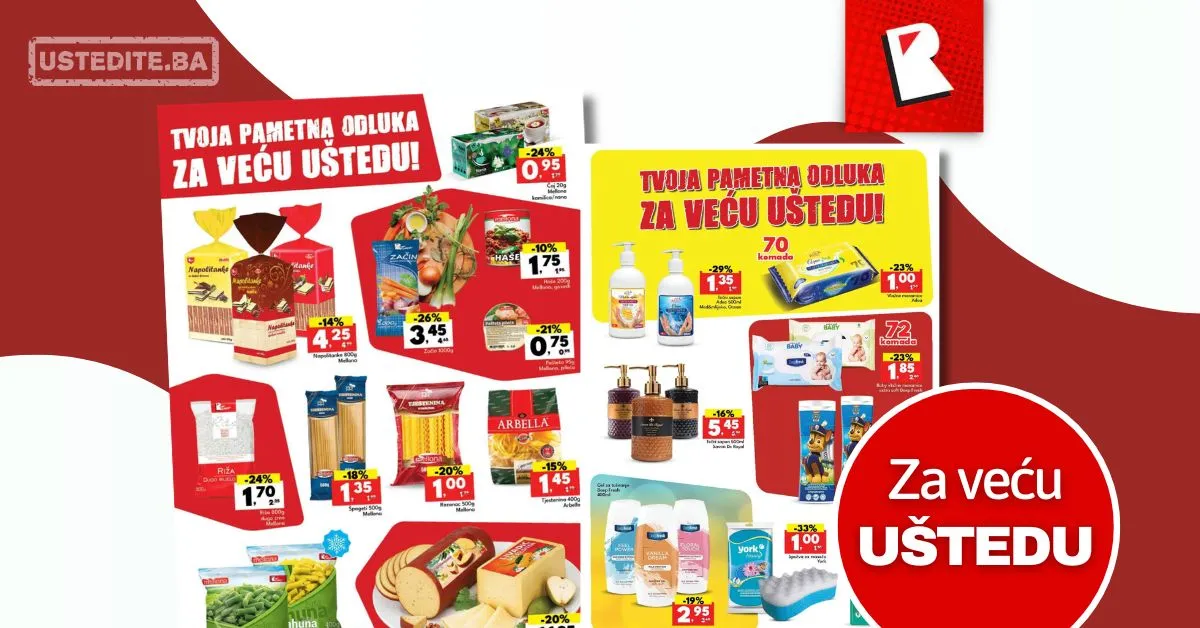 Robot akcija VEĆA UŠTEDA 6-18.7.2026.