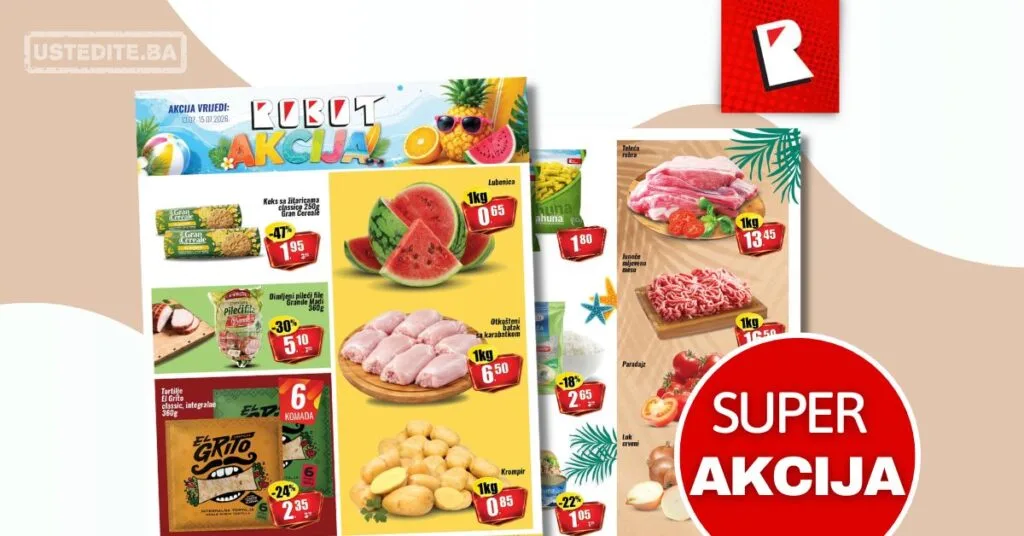Robot akcija za početak sedmice 13-15.7.2026.