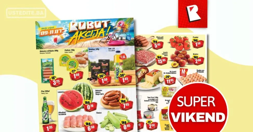 Robot vikend akcija 9-11.7.2026.