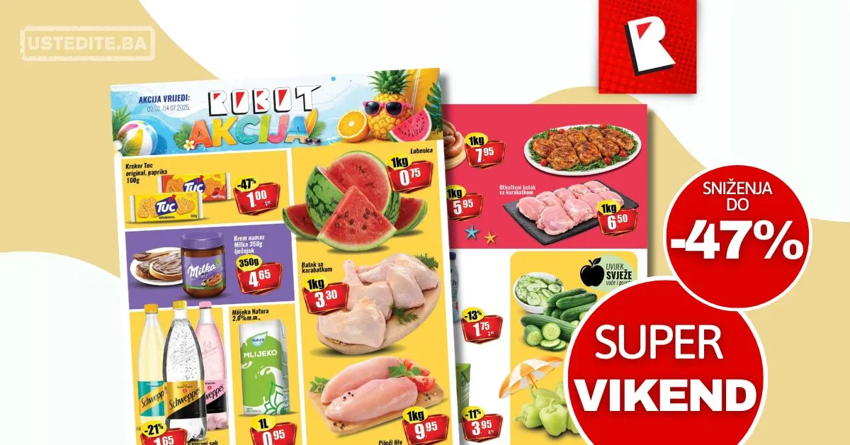 Robot vikend akcija 2-4.7.2026.