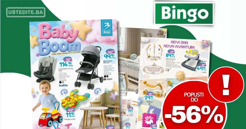 Bingo katalog BABY BOOM 17.7-23.8.2026.
