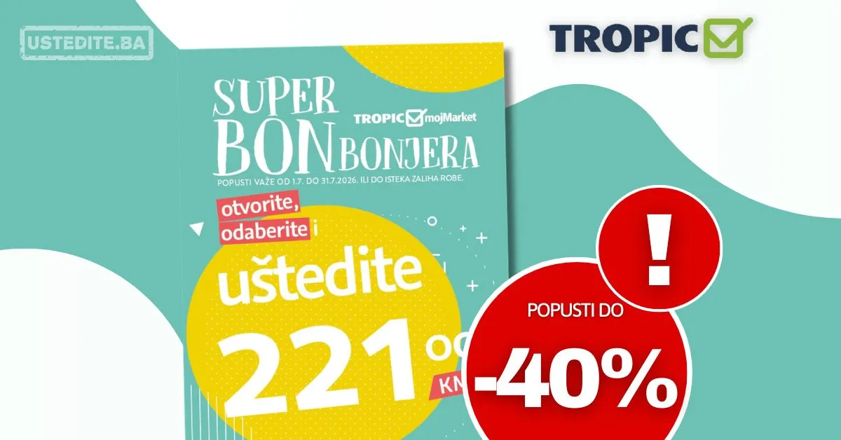 Tropic katalog SUPER BONBONJERA 1-31.7.2026.