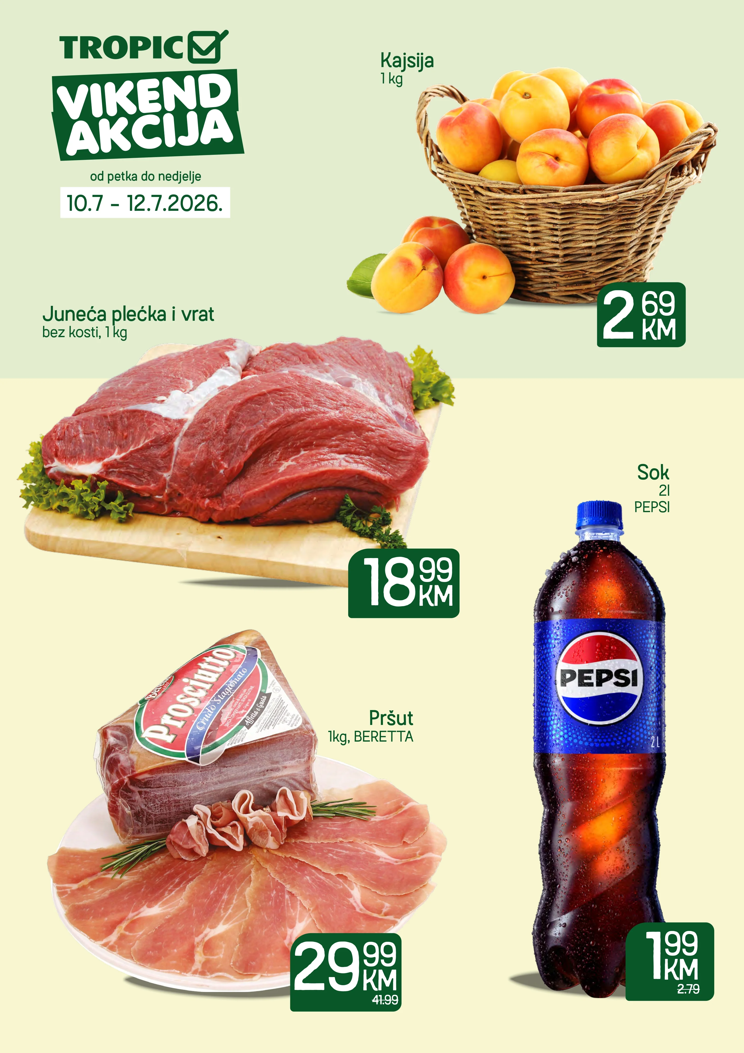 Tropic vikend akcija 10-12.7.2026. - str. 1