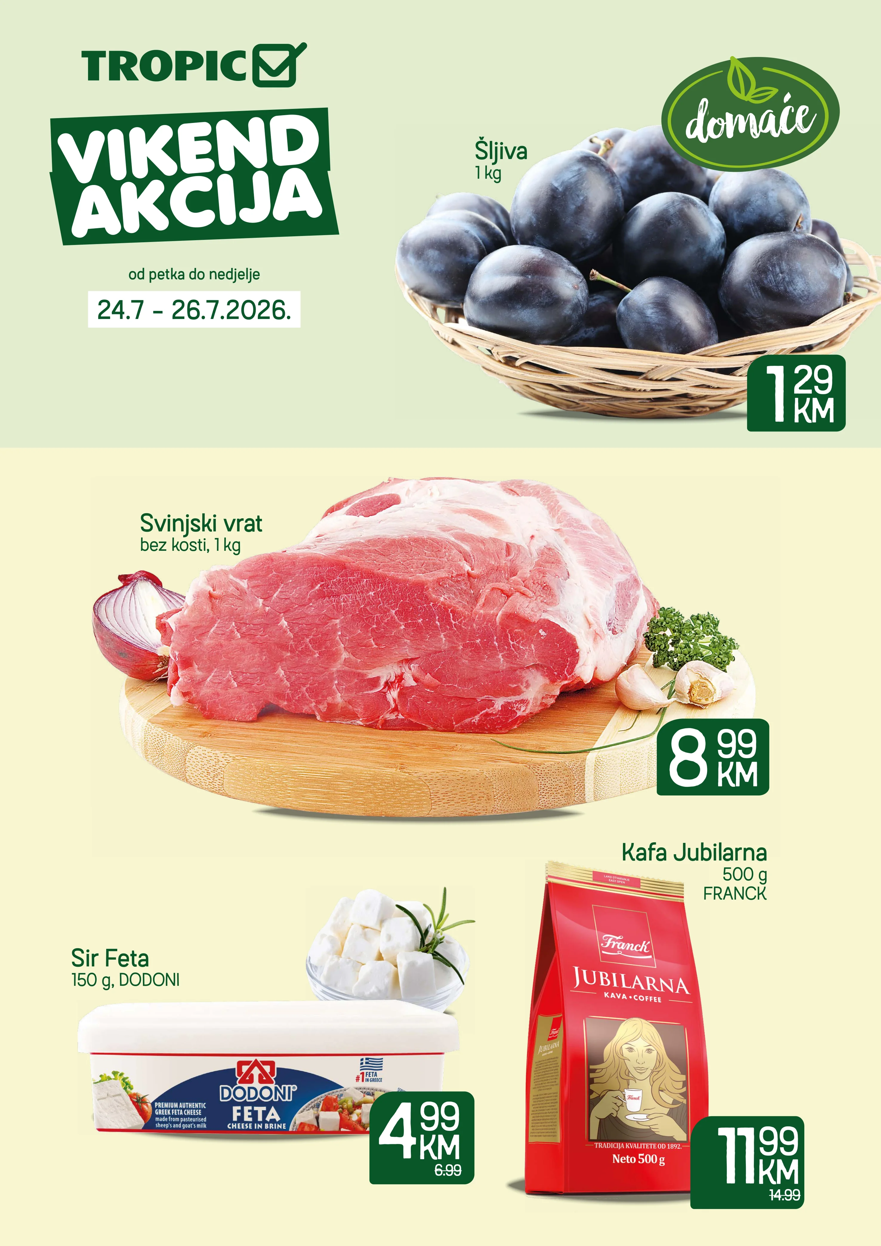 Tropic vikend akcija 24-26.7.2026. - str. 1
