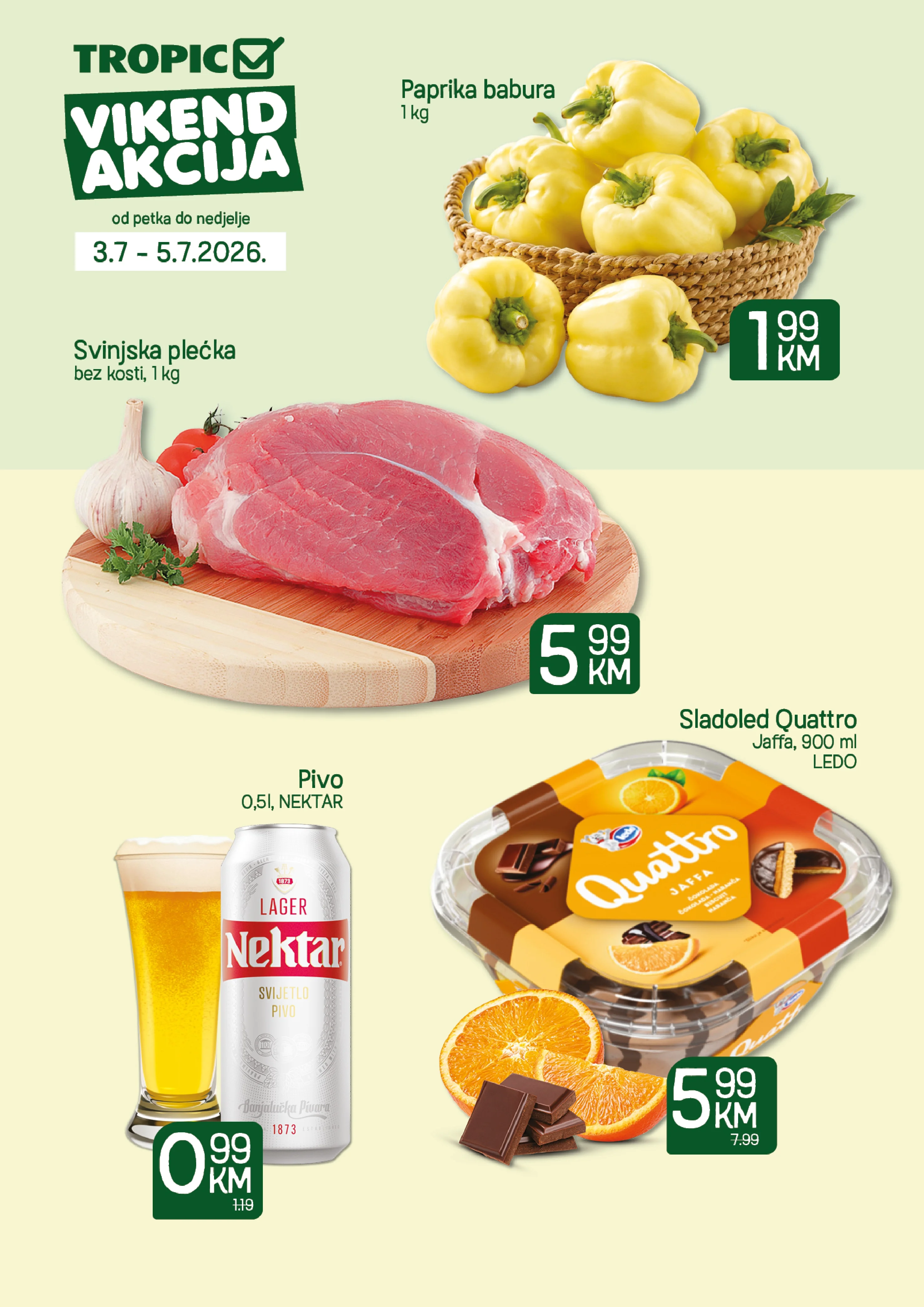 Tropic vikend akcija 3-5.7.2026. - str. 1