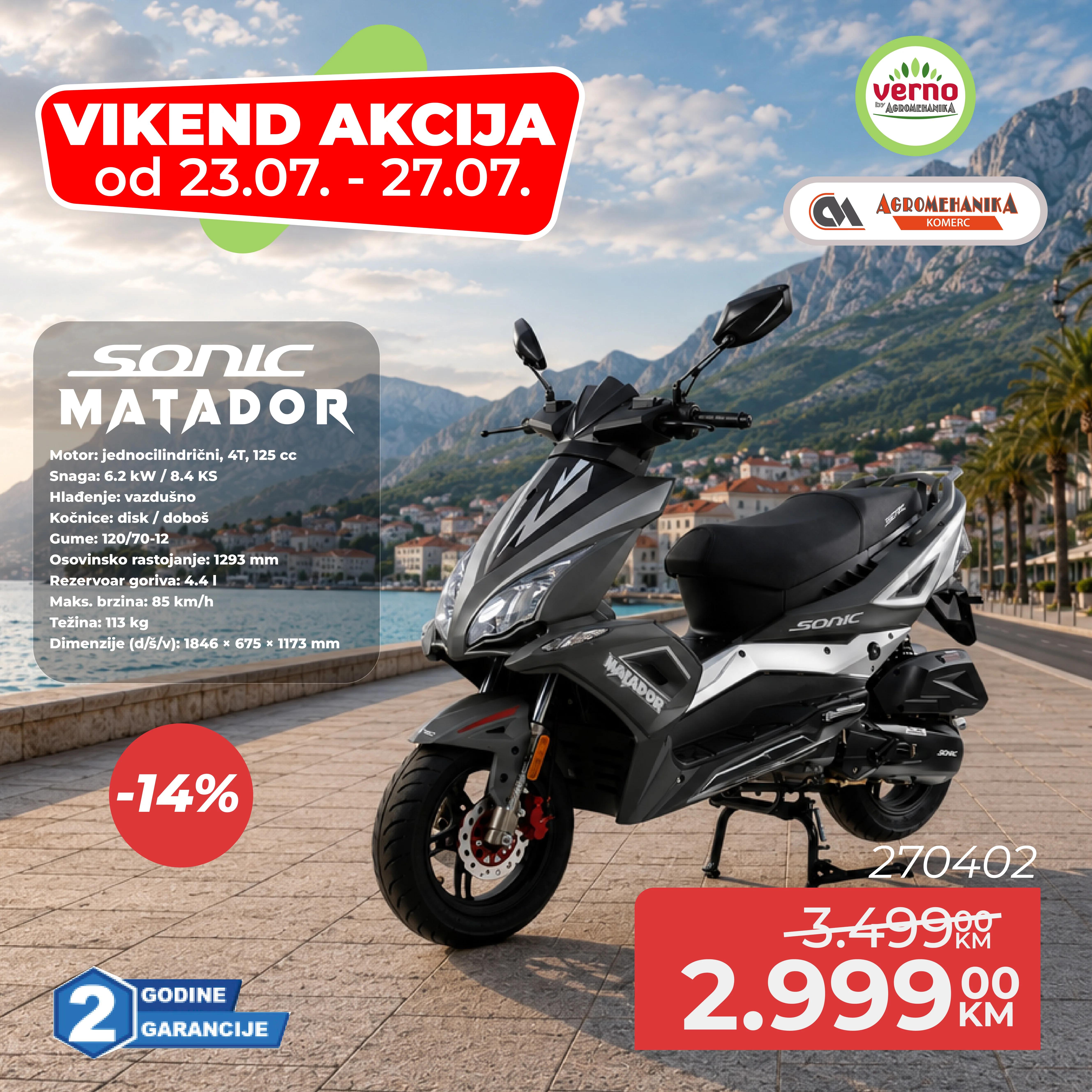 Verno by Agromehanika vikend akcija 23-27.7.2026. - str. 7