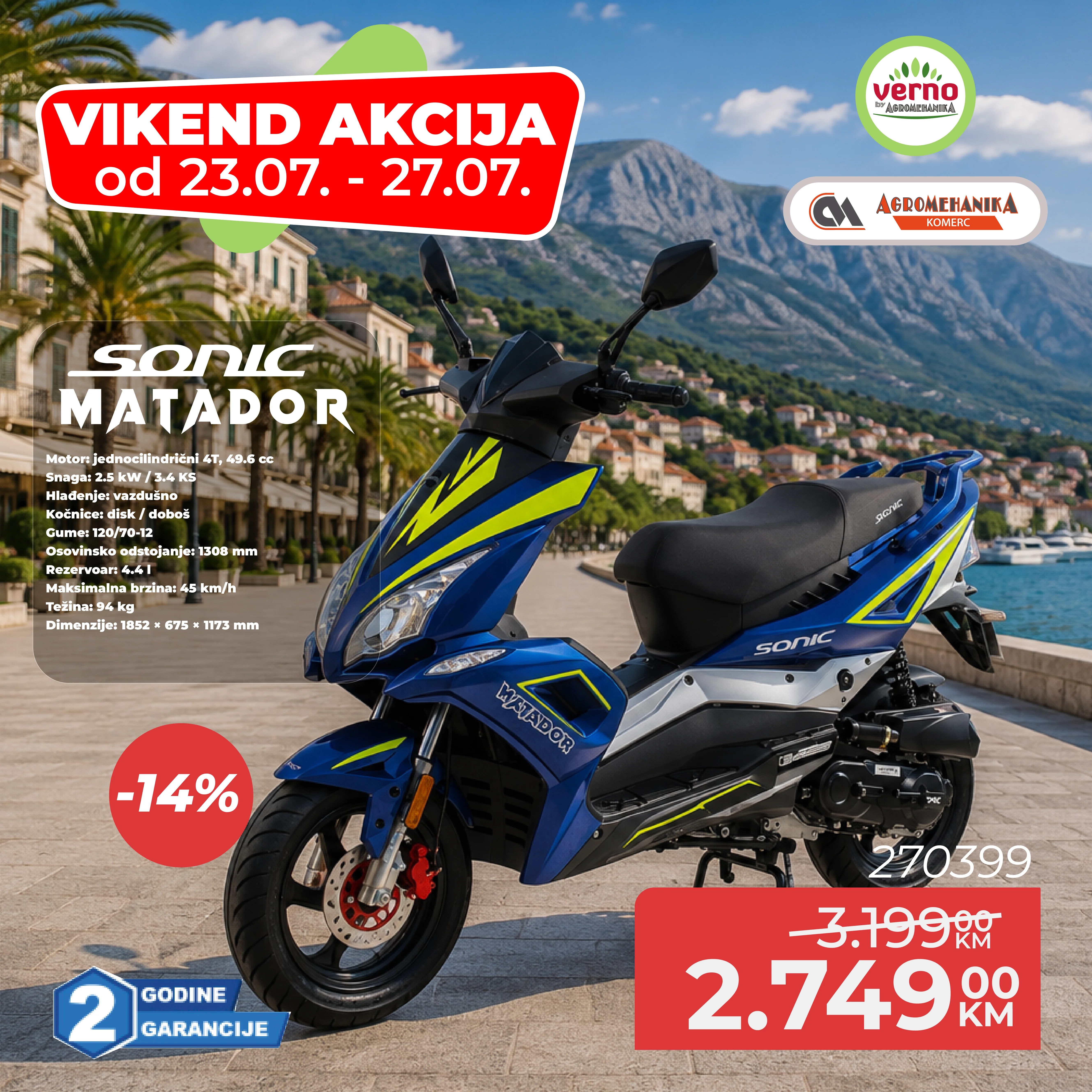 Verno by Agromehanika vikend akcija 23-27.7.2026. - str. 9