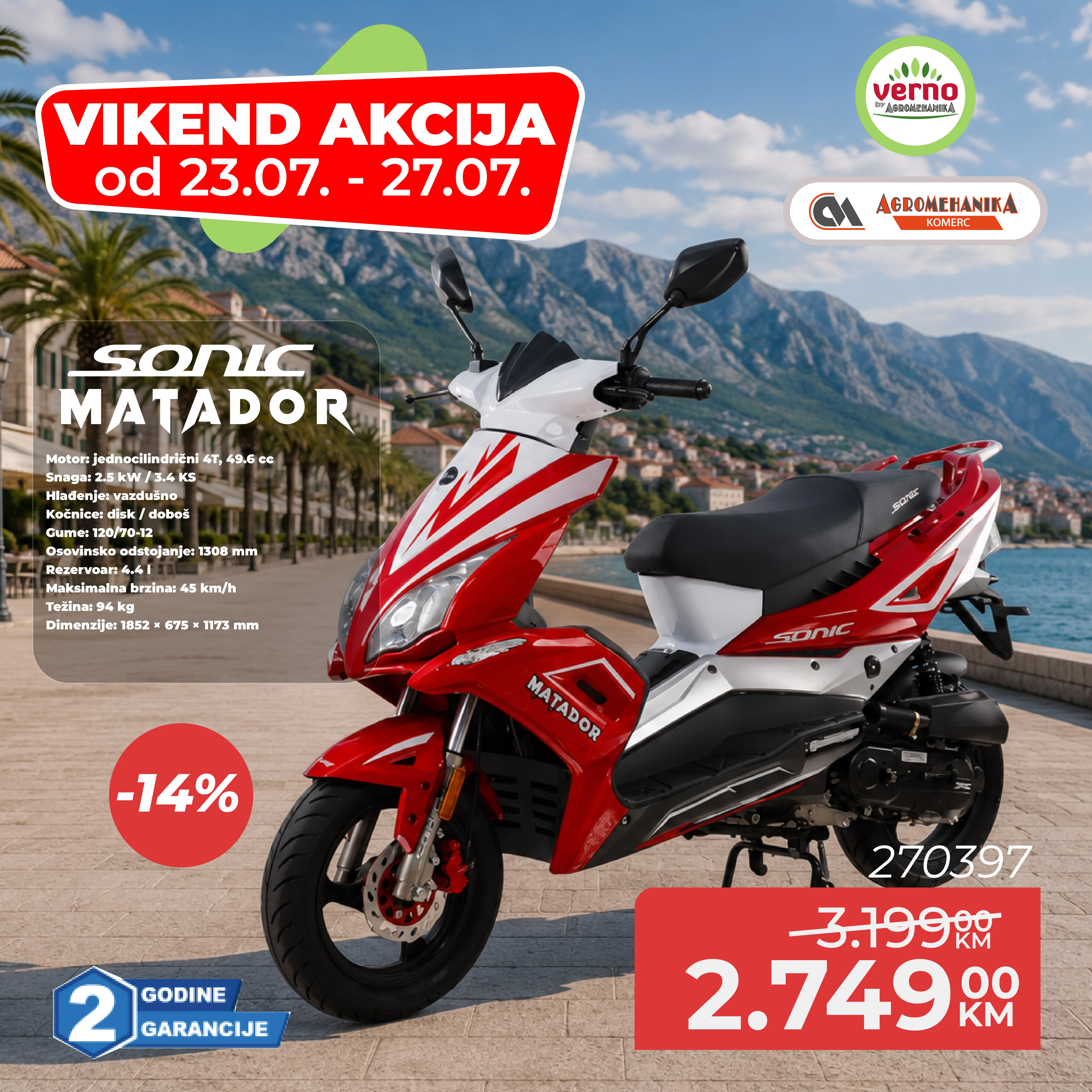 Verno by Agromehanika vikend akcija 23-27.7.2026. - str. 10