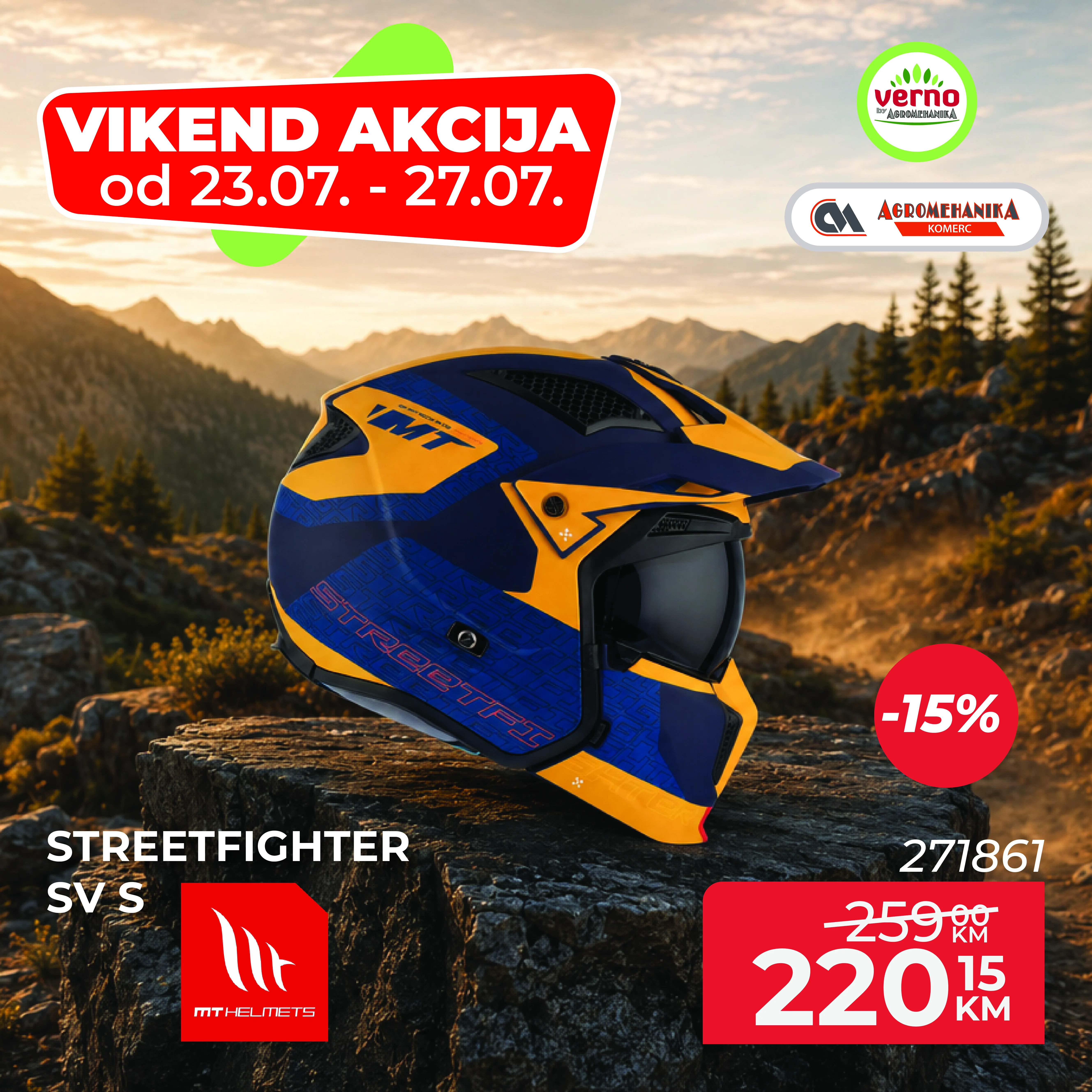 Verno by Agromehanika vikend akcija 23-27.7.2026. - str. 1