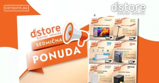 Dstore SEDMIČNA PONUDA 27.7-2.8.2026.