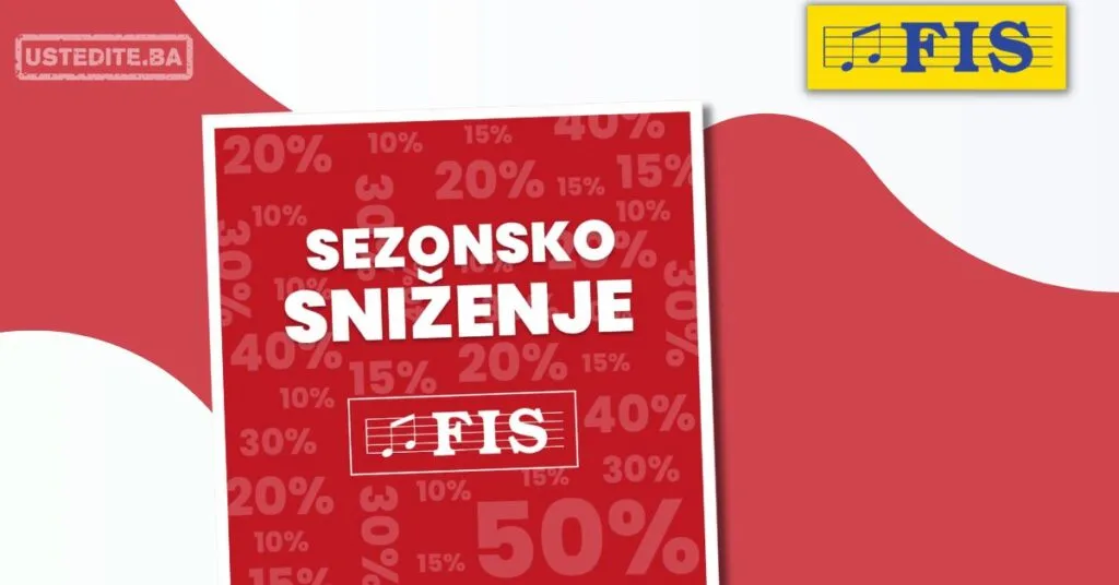Fis SEZONSKO SNIŽENJE 15-31.7.2026.