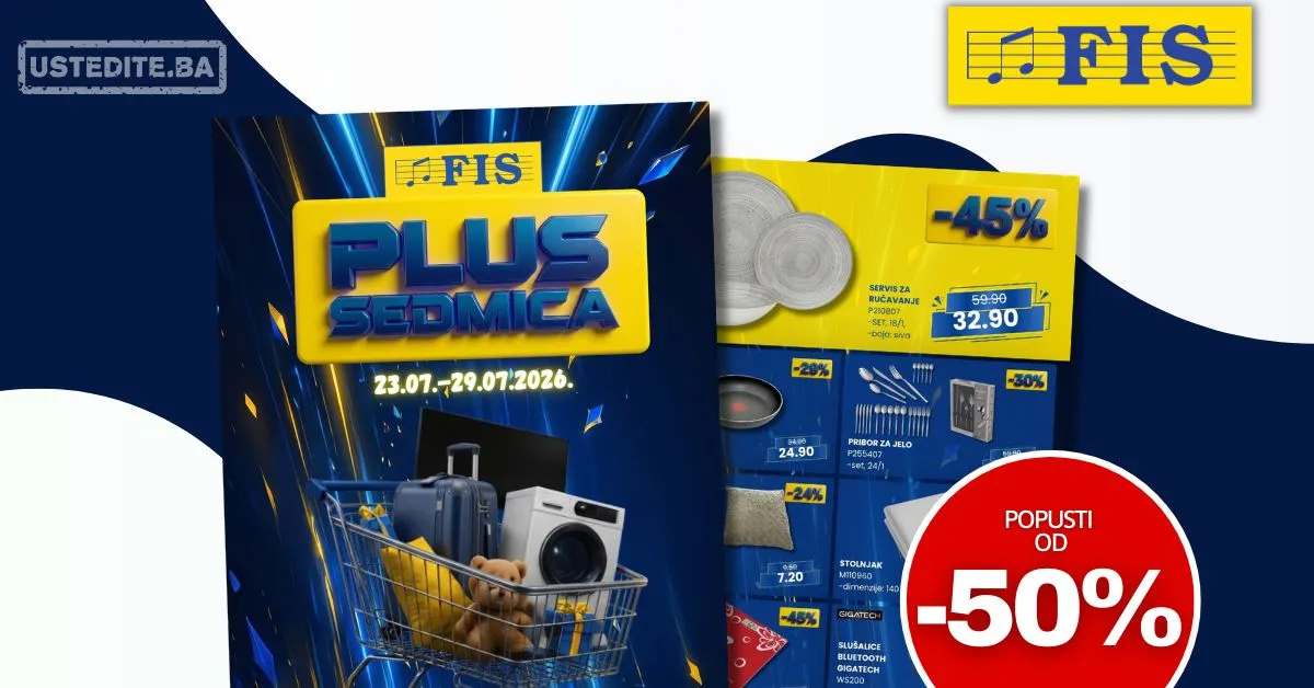 Fis akcija PLUS SEDMICA 23-29.7.2026.