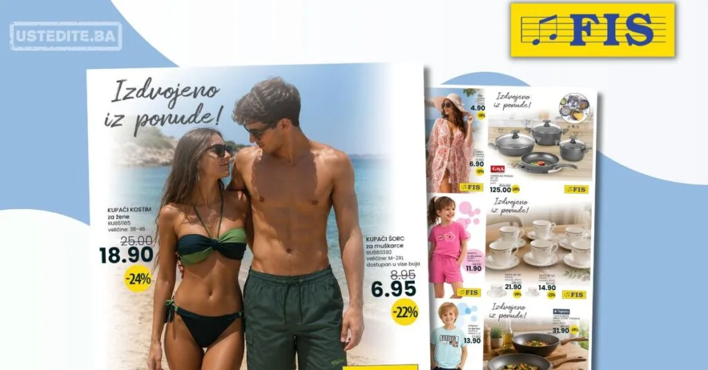 Fis akcija ODJEĆA & POSUĐE do 27.7.2026.