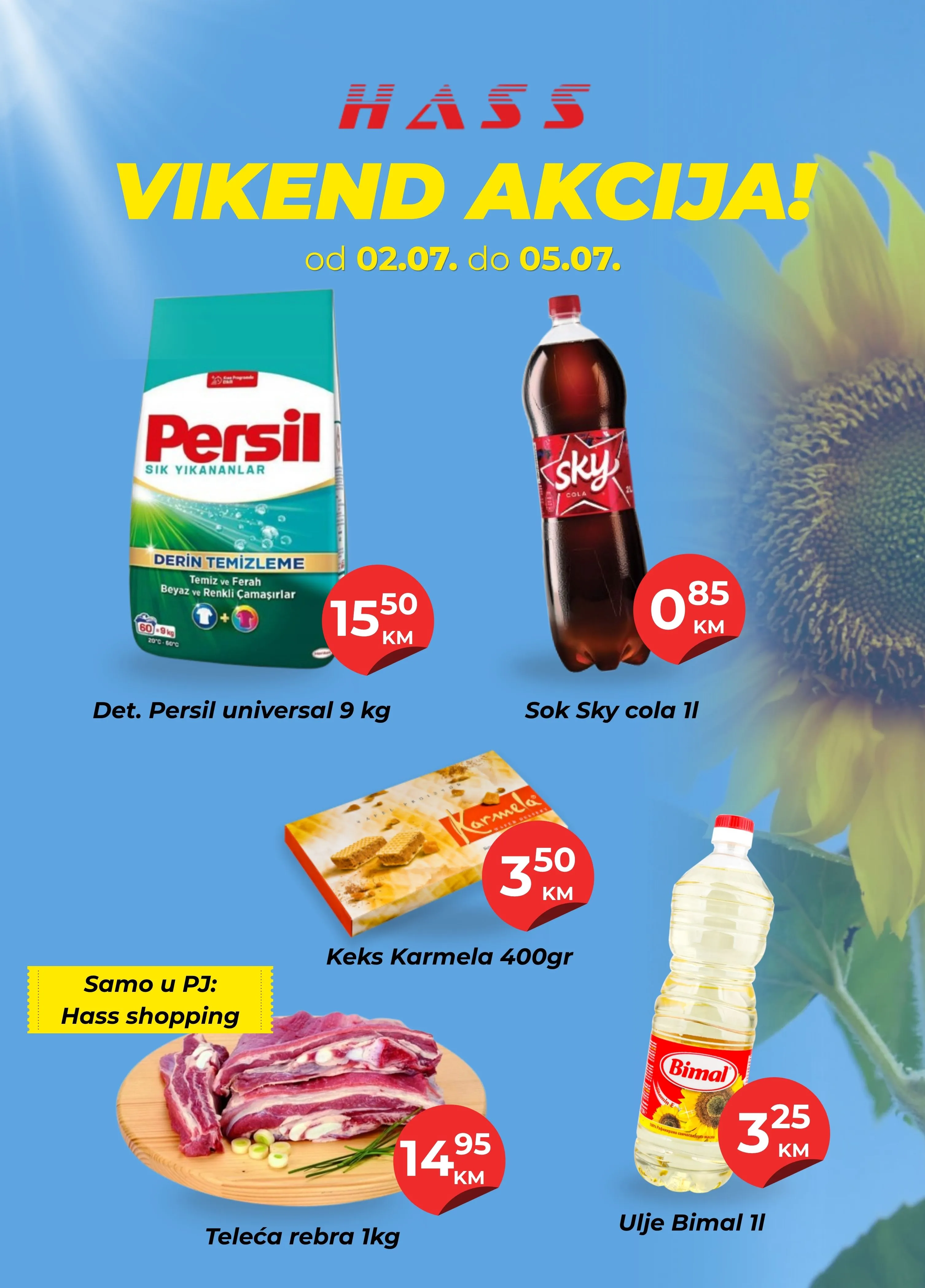 Hass komerc Zenica vikend akcija 2-5.7.2026. - str. 1