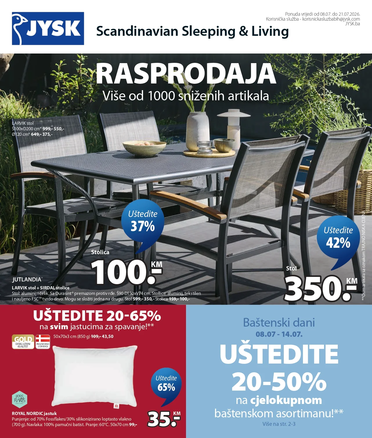 Jysk katalog 8-21.7.2026. - str. 2
