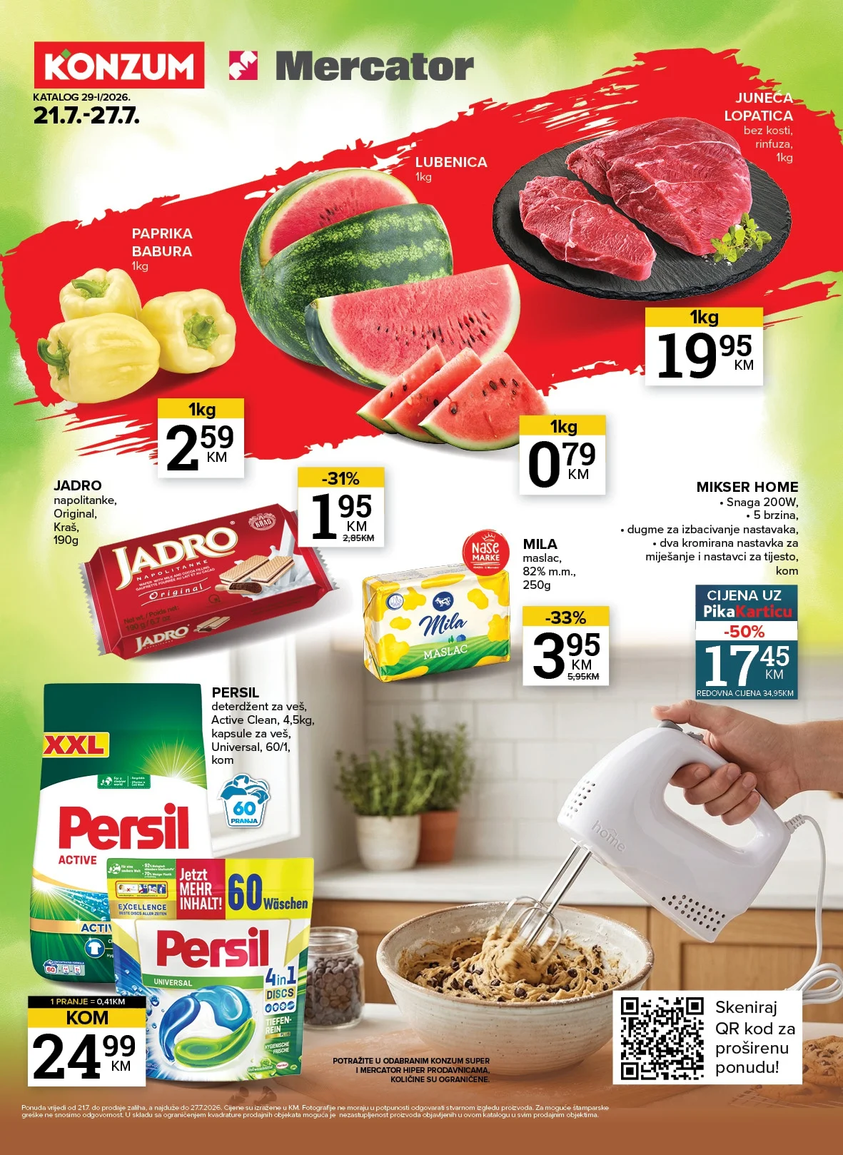 Konzum katalog 21-27.7.2026. - str. 1