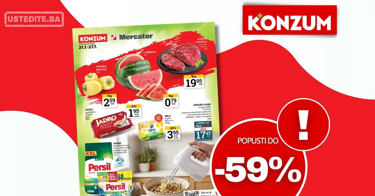 Konzum katalog 21-27.7.2026.
