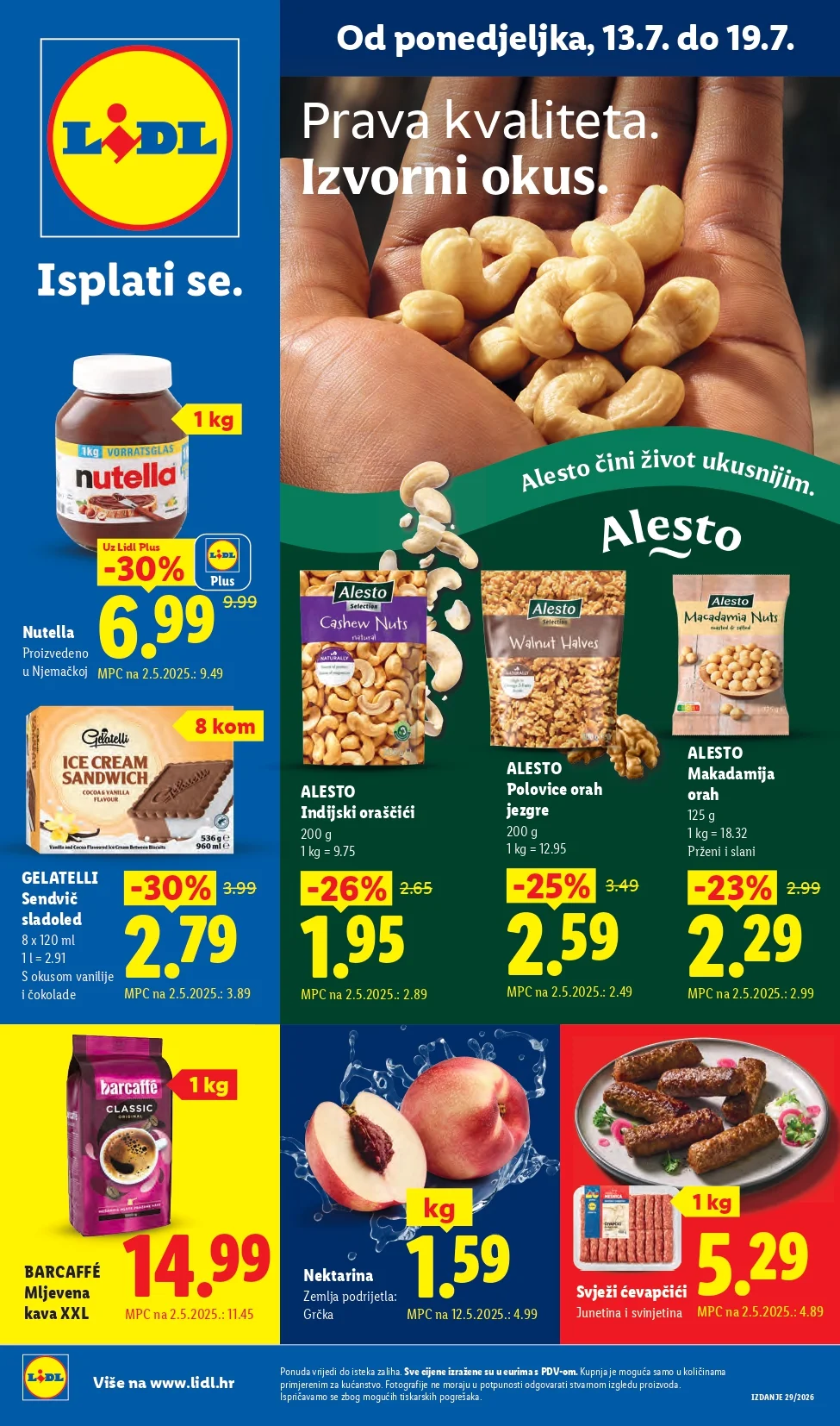 Lidl katalog HRVATSKA 13-19.7.2026. - str. 1