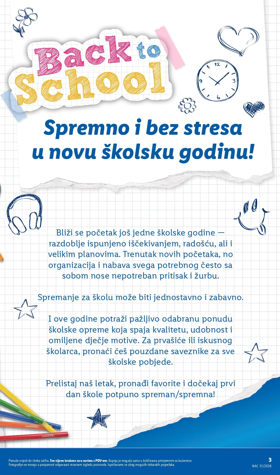 Lidl katalog HRVATSKA/SVE ZA ŠKOLU 29.7.2026. do isteka zaliha - str. 3