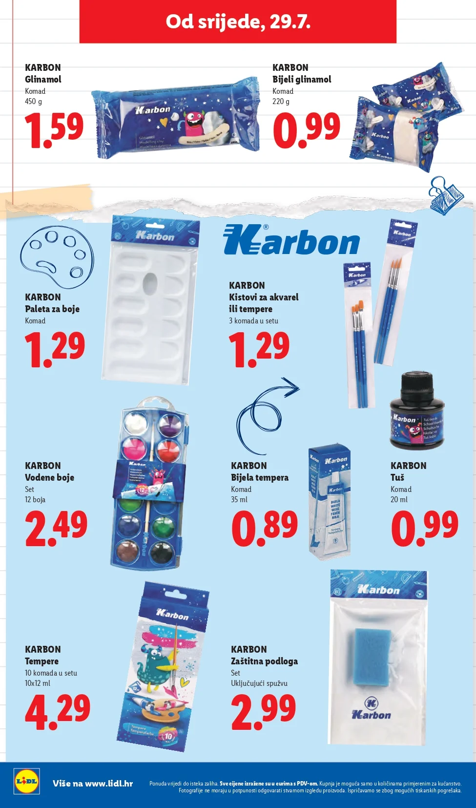 Lidl katalog HRVATSKA/SVE ZA ŠKOLU 29.7.2026. do isteka zaliha - str. 16