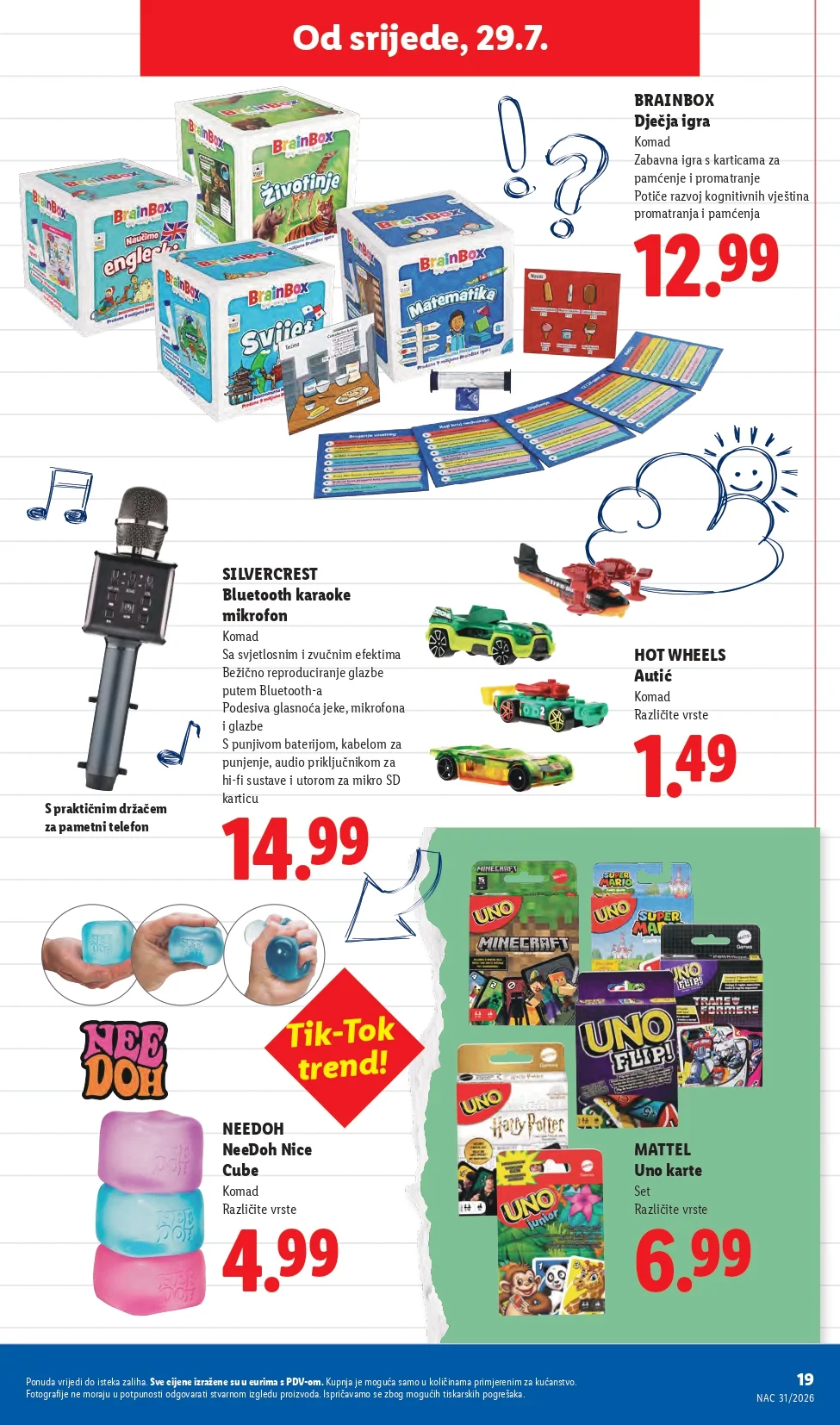 Lidl katalog HRVATSKA/SVE ZA ŠKOLU 29.7.2026. do isteka zaliha - str. 19