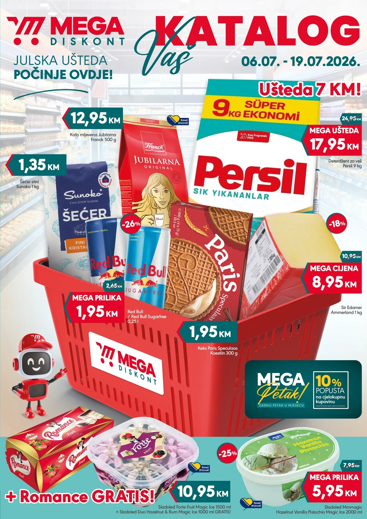Mega Diskont katalog 6-19.7.2026. - str. 1