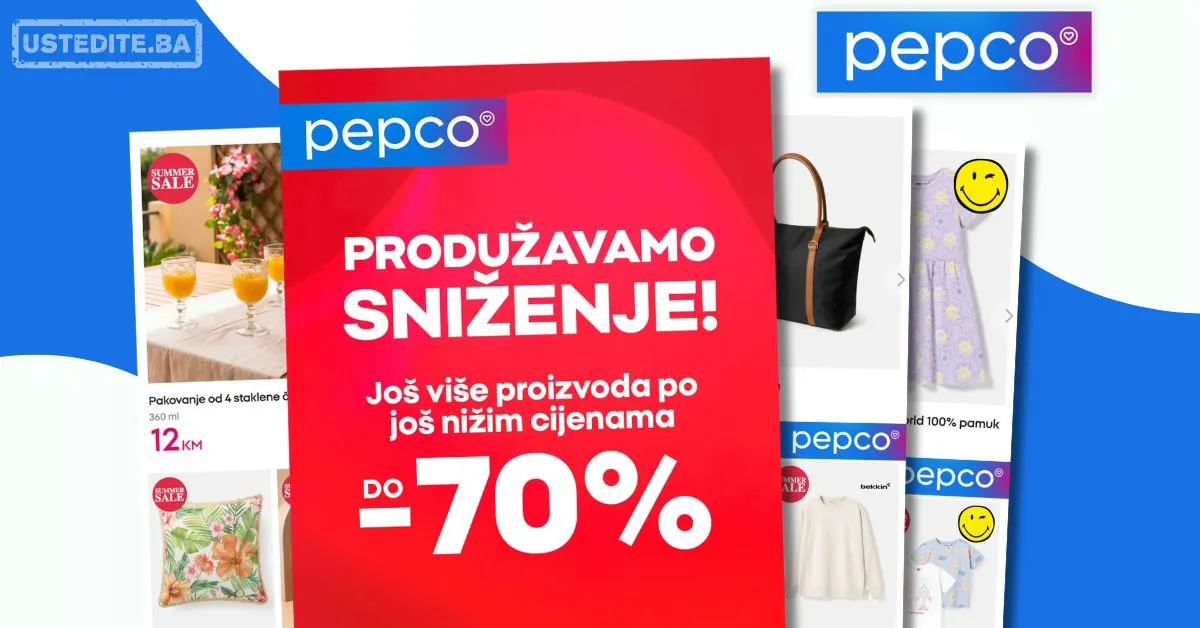 Pepco SNIŽENJE DO 70%