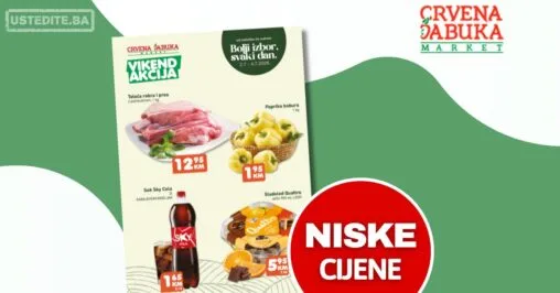 Crvena jabuka vikend akcija 2-4.7.2026.