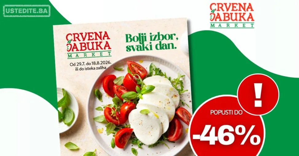 Crvena jabuka katalog 29.7-18.8.2026.