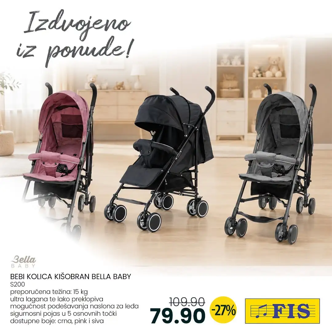 Fis akcija BEBI OPREMA - sniženje do 20.8.2026. - str. 1