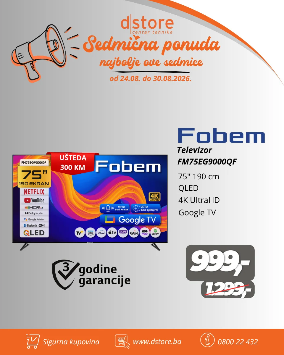 Dstore SEDMIČNA PONUDA 24-30.8.2026. - str. 1