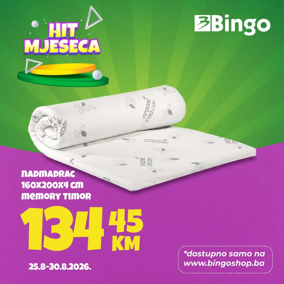 Bingo HIT MJESECA 25-30.8.2026. - str. 1